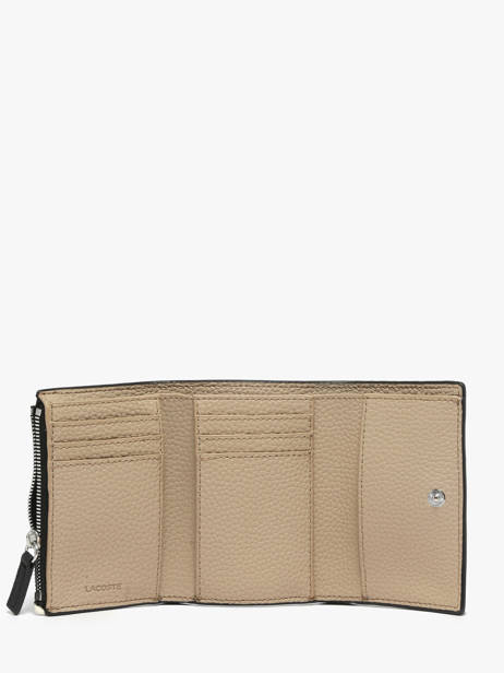 Portefeuille Lacoste Zwart anna NF4190AA ander zicht 1